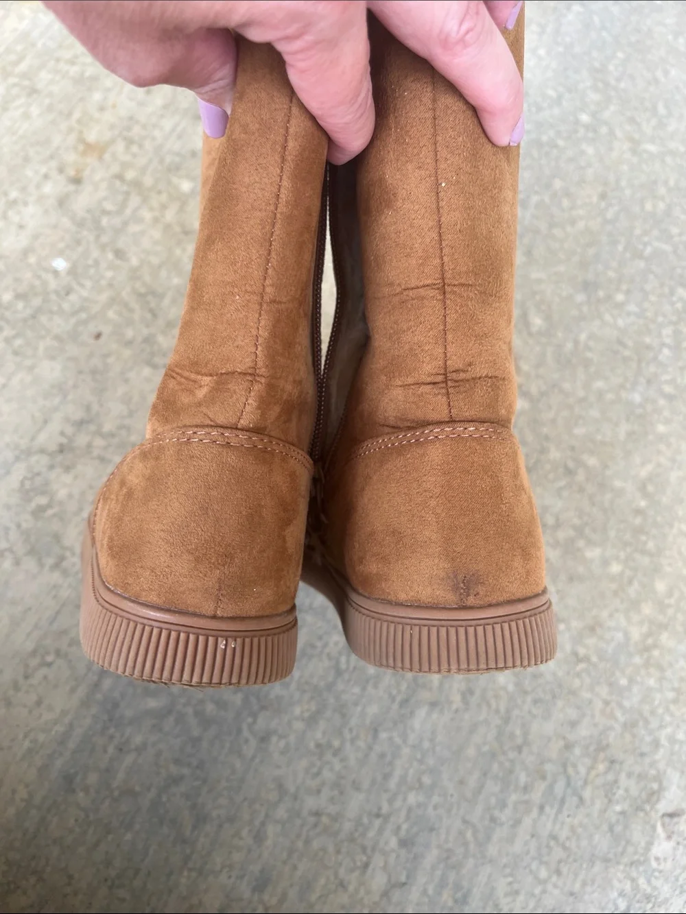 Cat and Jack Girl’s Light Brown Boots
